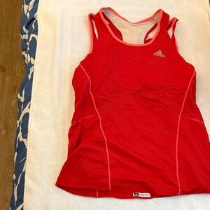 Adidas Red Tank Top